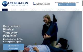Foundation Physical Therapy website