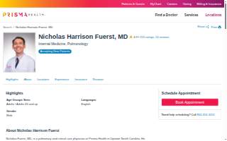 Nicholas Harrison Fuerst, MD website