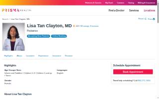 Lisa Tan Clayton, MD website