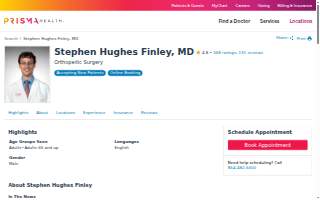 Dr. Stephen H. Finley, MD website