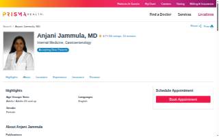Anjani Jammula, MD website