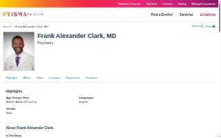 Frank Clark, MD website