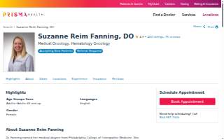 Suzanne Reim Fanning, DO website