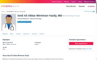 Dr. Seid Ali Akbar Mirmiran-Yazdy website