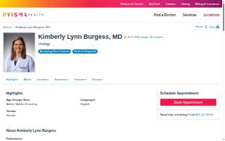 Kimberly Lynn Burgess, MD website
