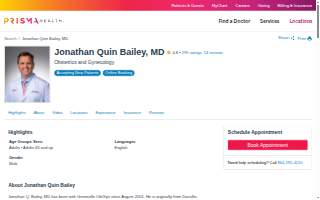Jonathan Quin Bailey, MD website