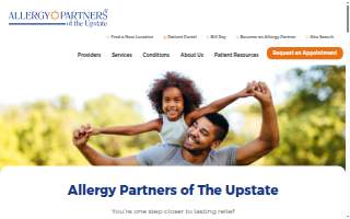 Allergy Partners of Upstate: Johnson Douglas T DO website