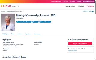 Kerry Sease, MD website