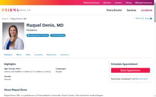Raquel Denis, MD website