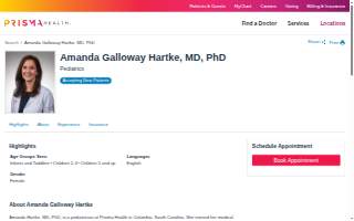 Dr. Amanda Hartke website