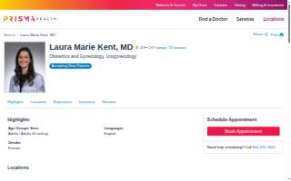 Laura Marie Kent, MD website