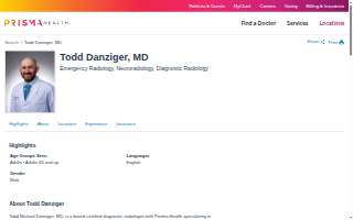 Todd Danziger, MD website