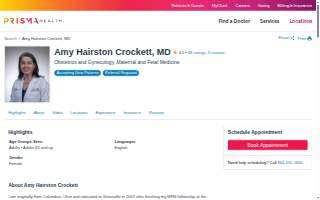 Amy Hairston Crockett, MD website