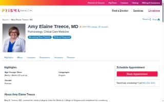 Dr. Amy Treece website