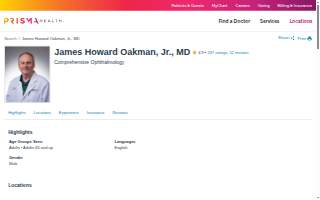 Jamie H. Oakman Jr., MD website