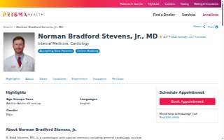 Norman Bradford Stevens, Jr., MD website