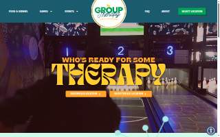 Group Therapy Pub & Playground website