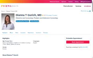 Dianna T Gurich, MD website