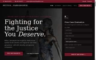 Pettus Farnsworth Law Firm, LLC website