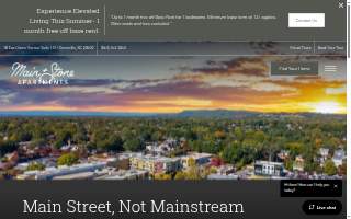 Main & Stone website