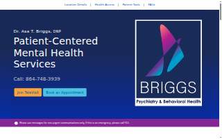 Briggs Psychiatry & Behavioral Health, PC website