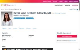 Kayce Lynn Newbern Edwards, MD website
