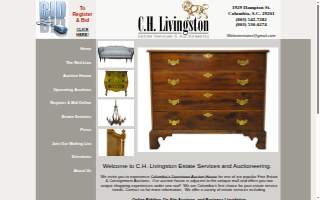 C. H. Livingston Estate Services & Auctioneering website