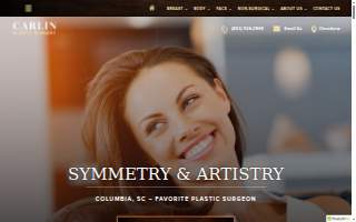 Dr. Carlin - Columbia, SC Plastic Surgery website