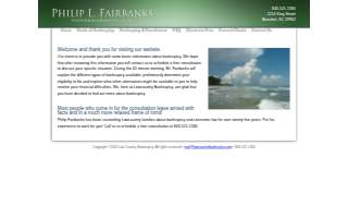 Philip Fairbanks Pc website