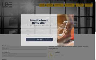 LBE, Inc. Engineers | Architects website
