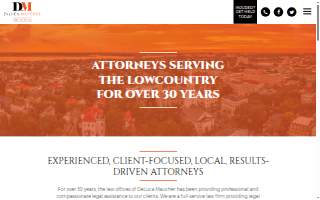 DeLuca Maucher Law Offices website