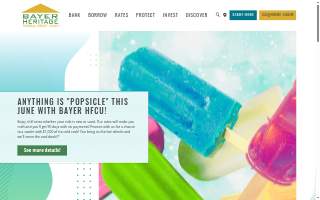 Bayer Heritage Federal Credit Union website