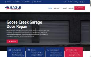Eagle Garage Door website