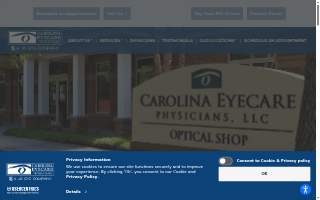Carolina Eyecare Physicians - North Charleston website