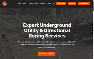 Pinnacle Construction & Directional Boring, Inc website