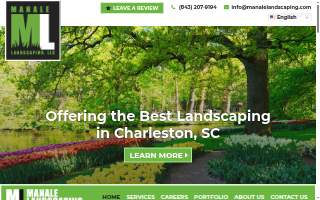 Manale Landscaping website