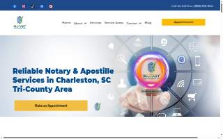 Motary Notary Fingerprinting & More website