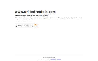 United Rentals of North Charleston website