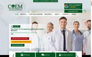 Center For Occupational & Environmental Medicine (COEM) website
