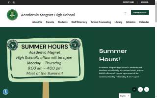 Academic Magnet High School. website