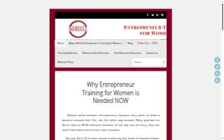 Mirelli Entrepreneur Training for Women website