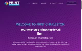 Print Charleston website