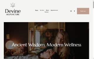 Devine Acupuncture website