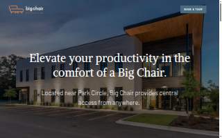 Big Chair Workplace website
