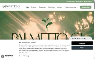 Palmetto Digestive Disease & Endoscopy Center of Charleston website