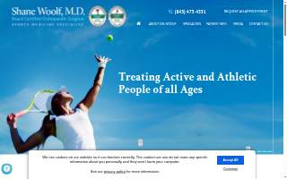 Shane K. Woolf, MD - Sports Medicine & Orthopaedic Centers website