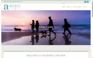Averill Law Firm and Divorce Attorney - Mount Pleasant website