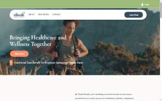 Tikvah Health and Wellness website