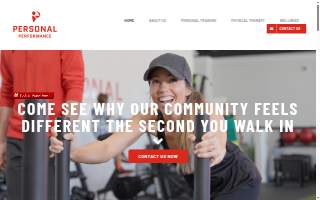 Personal Performance website