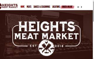 Heights Meat Market-Charleston website